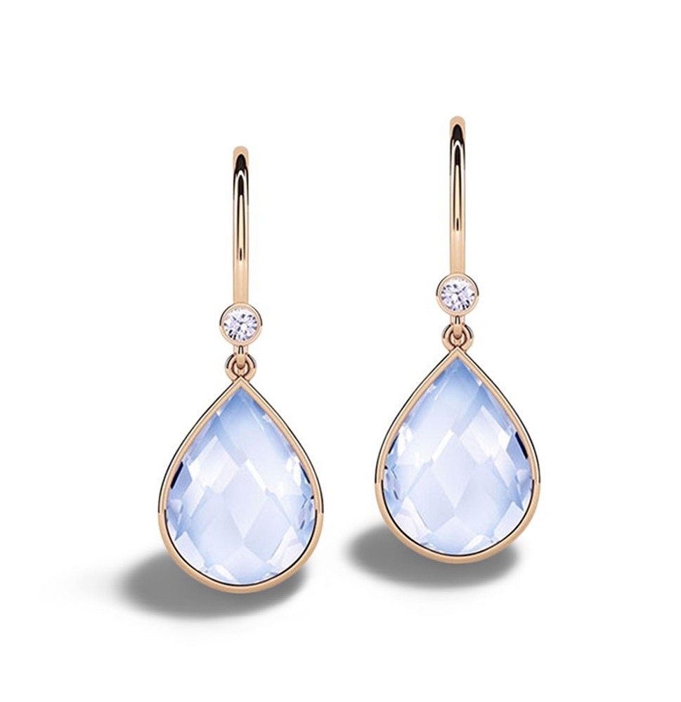 Verdant Splendour Diamond Dangle Earrings
