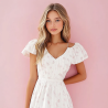 Ruffled Long Dress